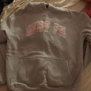 white fox hoodie